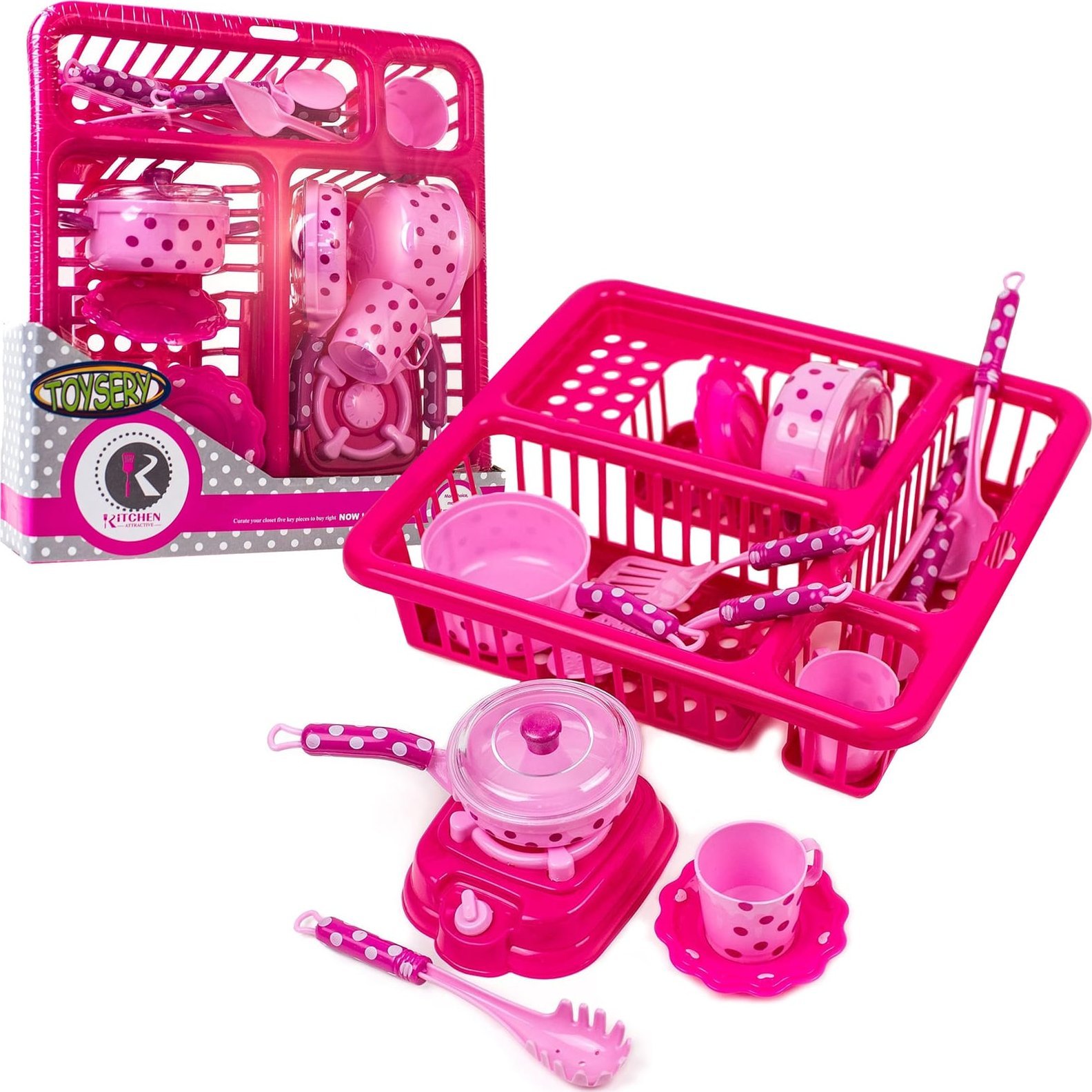 Trifox ZESTAW NACZYŃ W OCIEKACZU 1szt