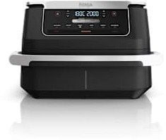 Frytkownica beztłuszczowa Ninja FlexDrawer podwójny garowny piec czarny 6.6l 6in1 2470W AF550EU (622356320757)