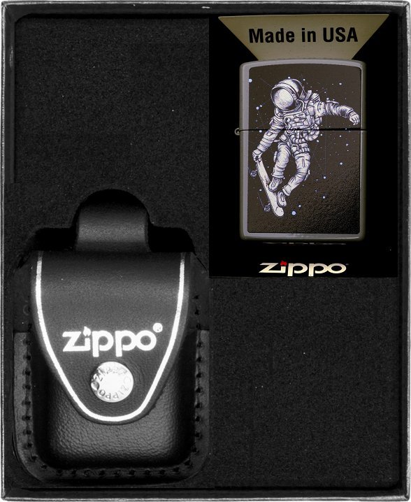 Zestaw ZIPPO Zapalniczka SPACEMAN Prezentowy No3