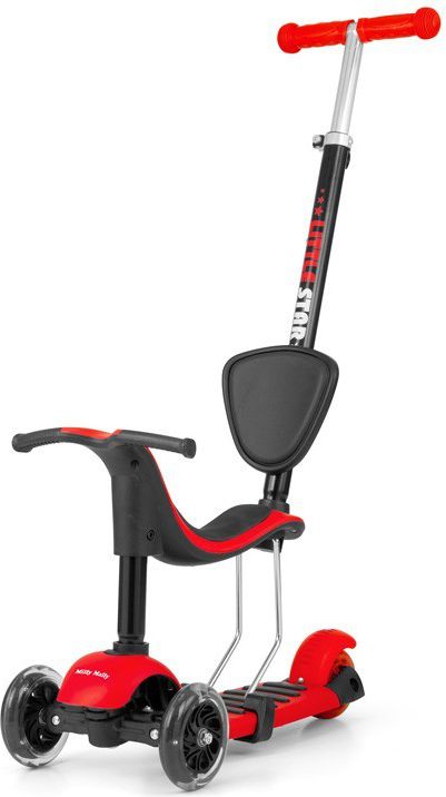 Hulajnoga Milly Mally Little Star Czerwona (1596)