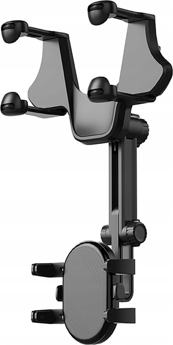 Hurtel Uchwyt na telefon do samochodu na lusterko wsteczne - czarny