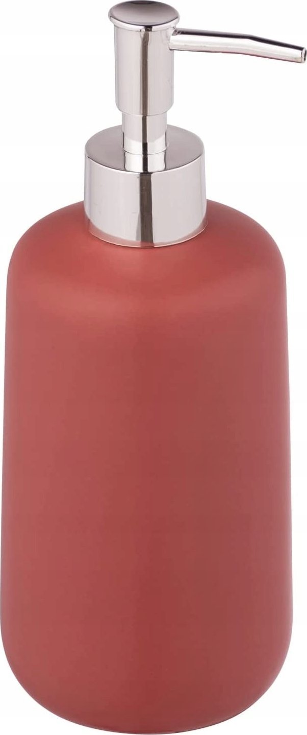 Dozownik do mydła Allstar Dozownik na mydło czerwony, ceramiczny, 20 cm, Allstar