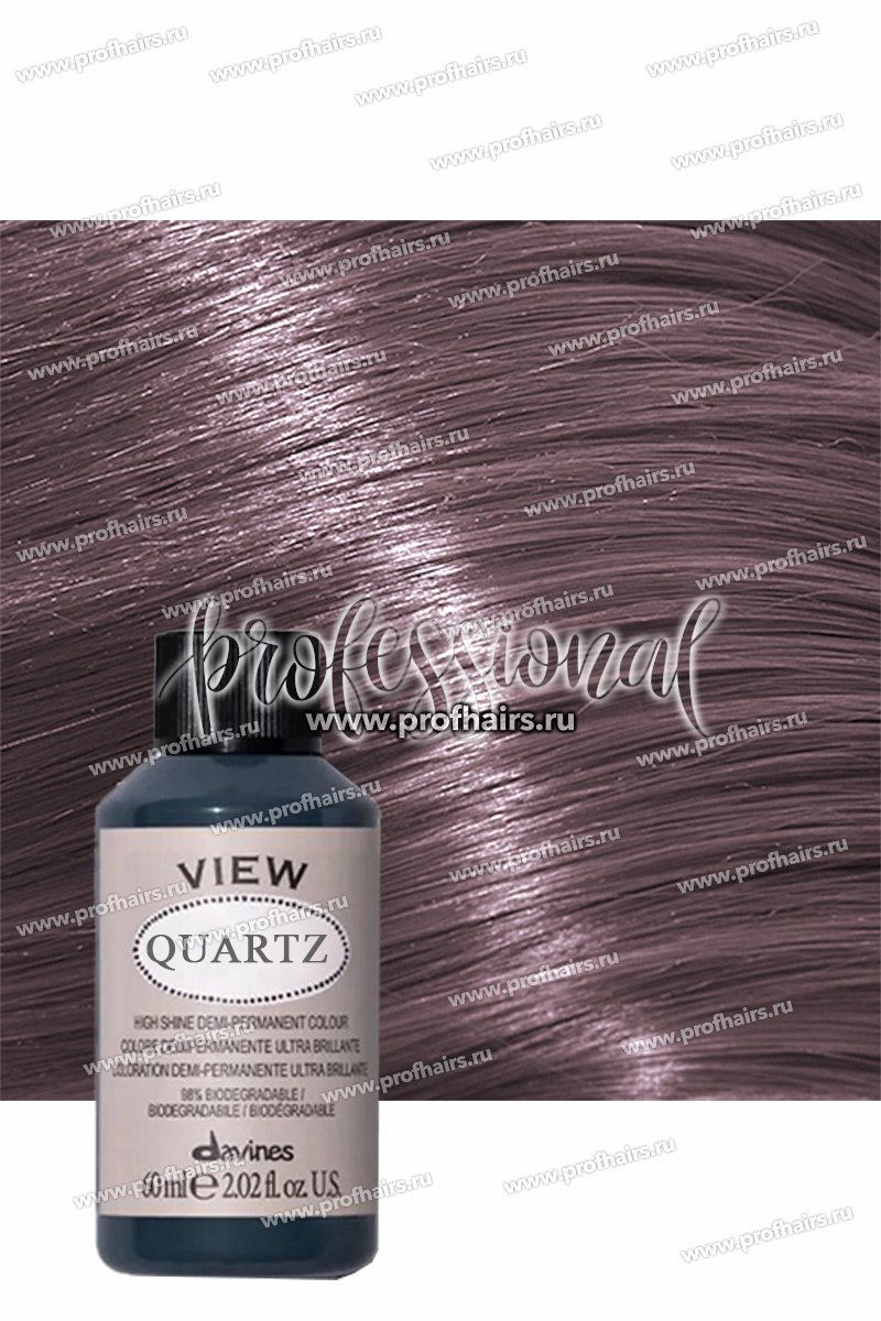 Davines, View, Demi-Permanent Hair Dye, Rose Quartz, 60 ml For Women