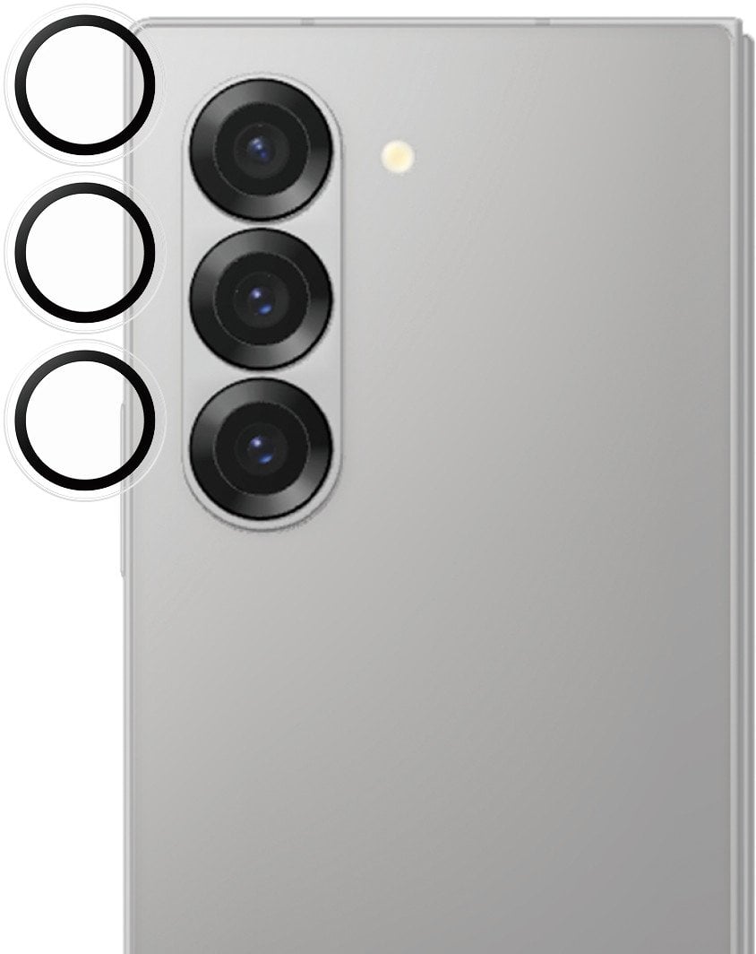 Tempered glass lens protector PanzerGlass Hoops for Samsung Galaxy Z Fold7