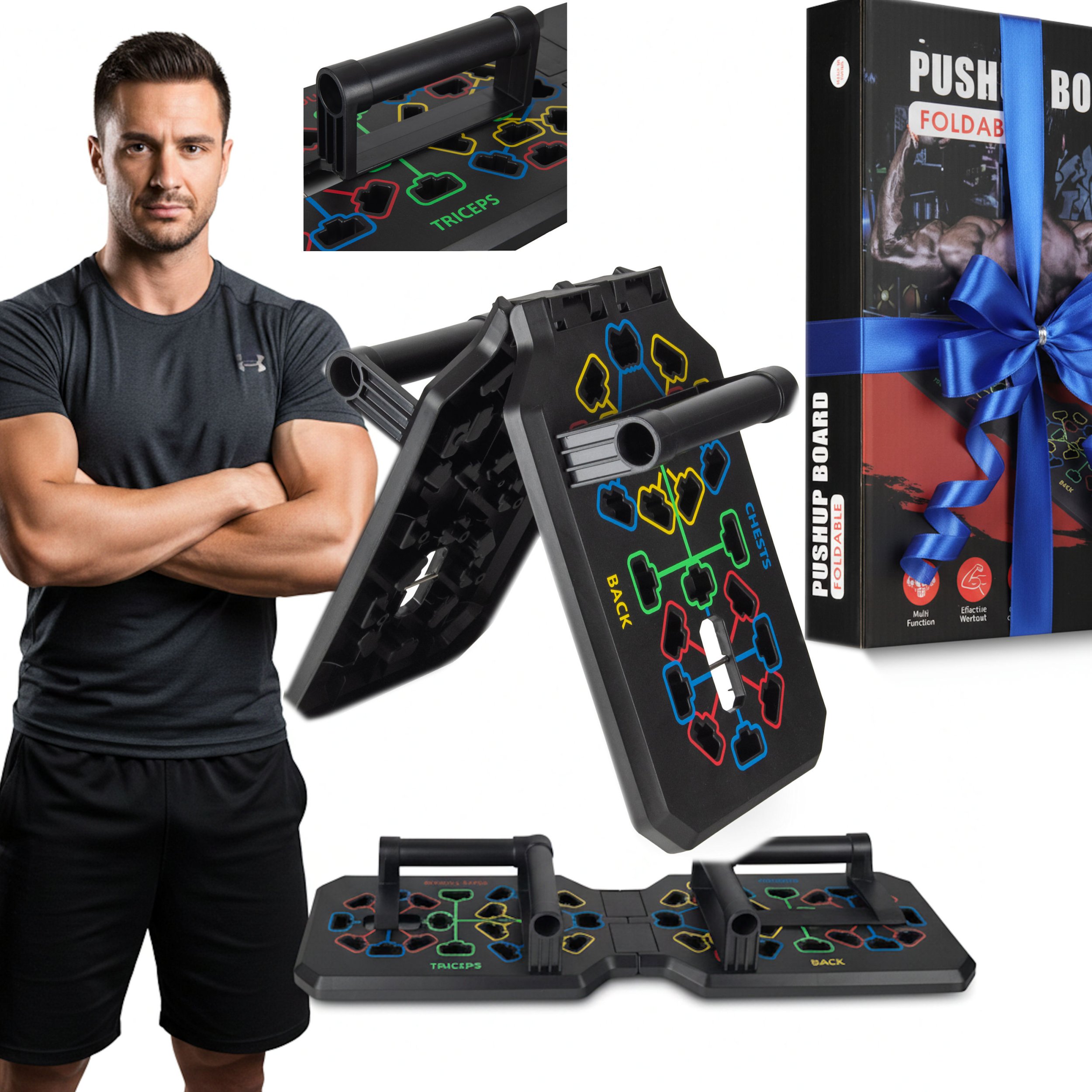 Coil Deska do pompek ćwiczeń wielofunkcyjna trening siłowy