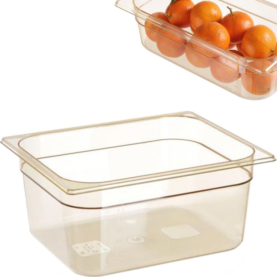 Hendi Pojemnik GN z grilamidu do wysokich temperatur GN 1/2 wys. 65 mm - Hendi 869383