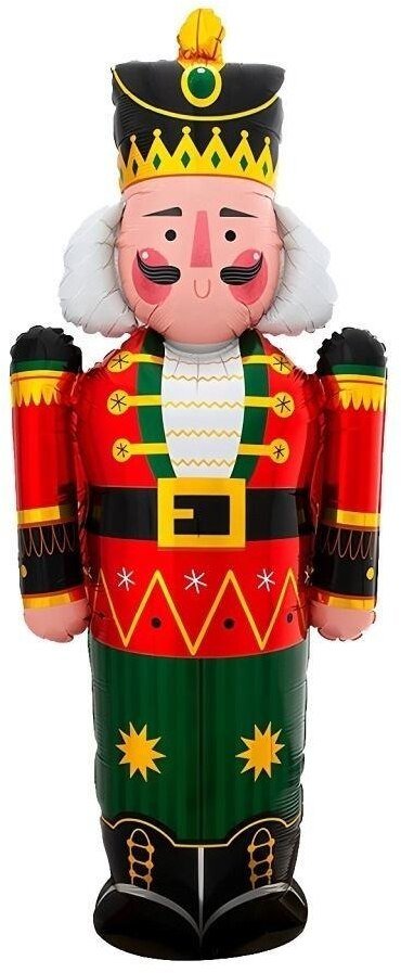 Balon foliowy Dziadek do orzechów 33x78cm