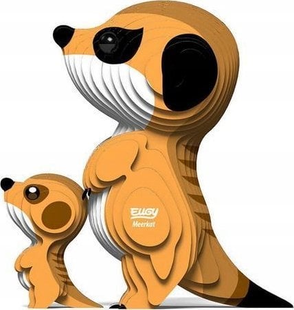 Fat Brain Toys Surykatka Eugy. Eko Układanka 3D