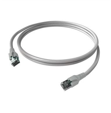 Kabel krosowy EasyLan FlexBoot Cat.6A, S/FTP, szary, 5 m