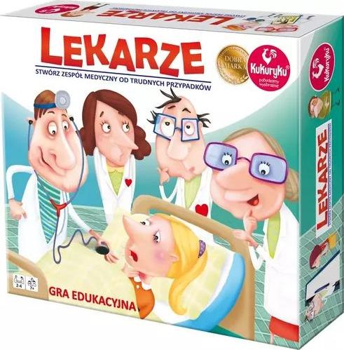 Kukuryku Gra planszowa Lekarze