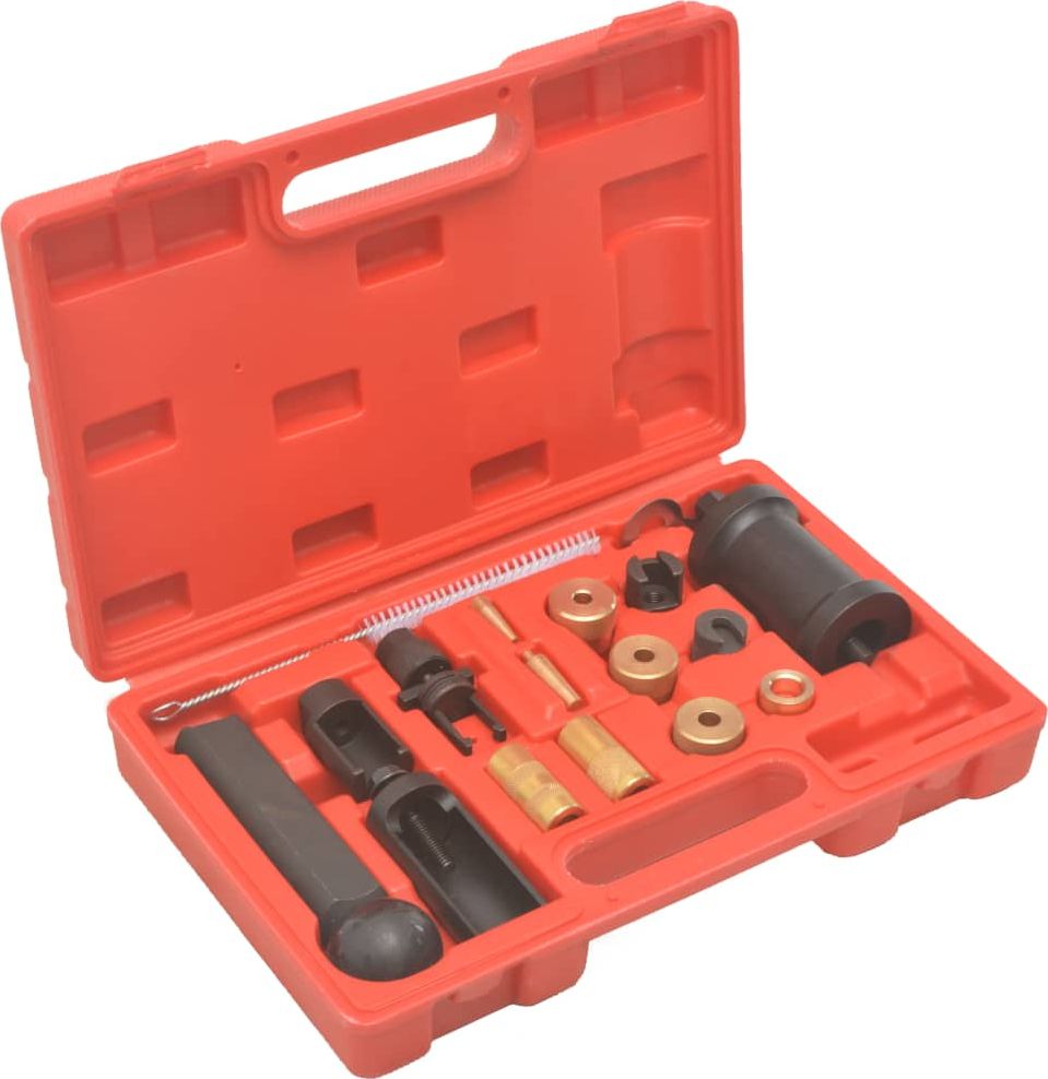 vidaXL 18-częściowy zestaw narzędzi do wtryskiwaczy, VAG i VW, benzyna (210515)