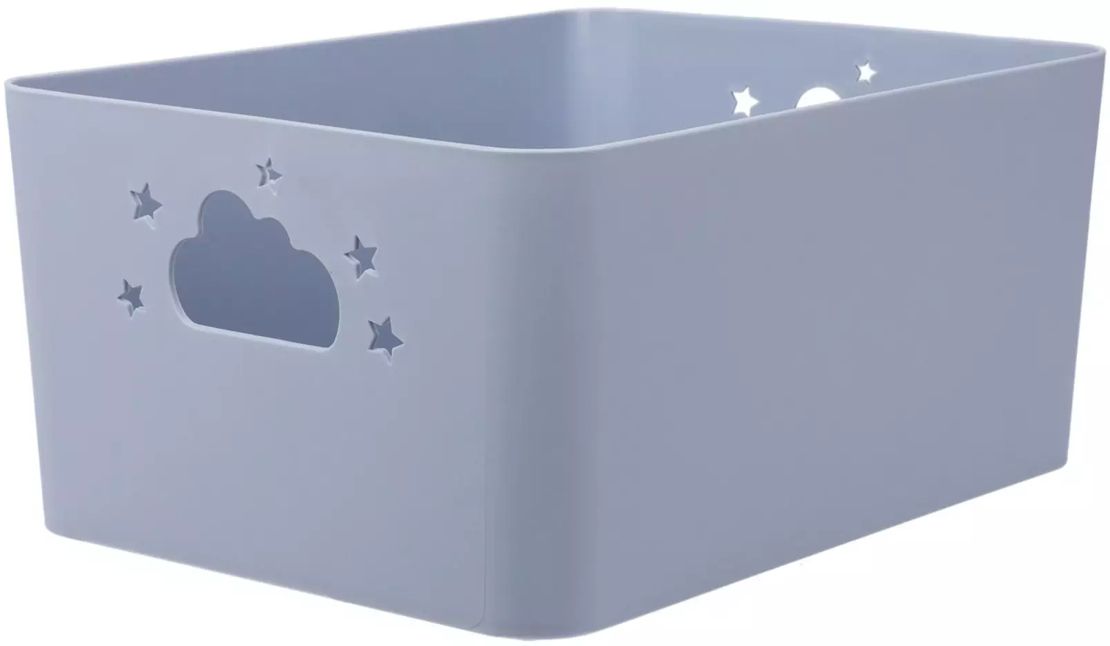 Koszyk do przechowywania NEBULA z uchwytami w kształcie chmurki i gwiazdki, wys. 11 cm