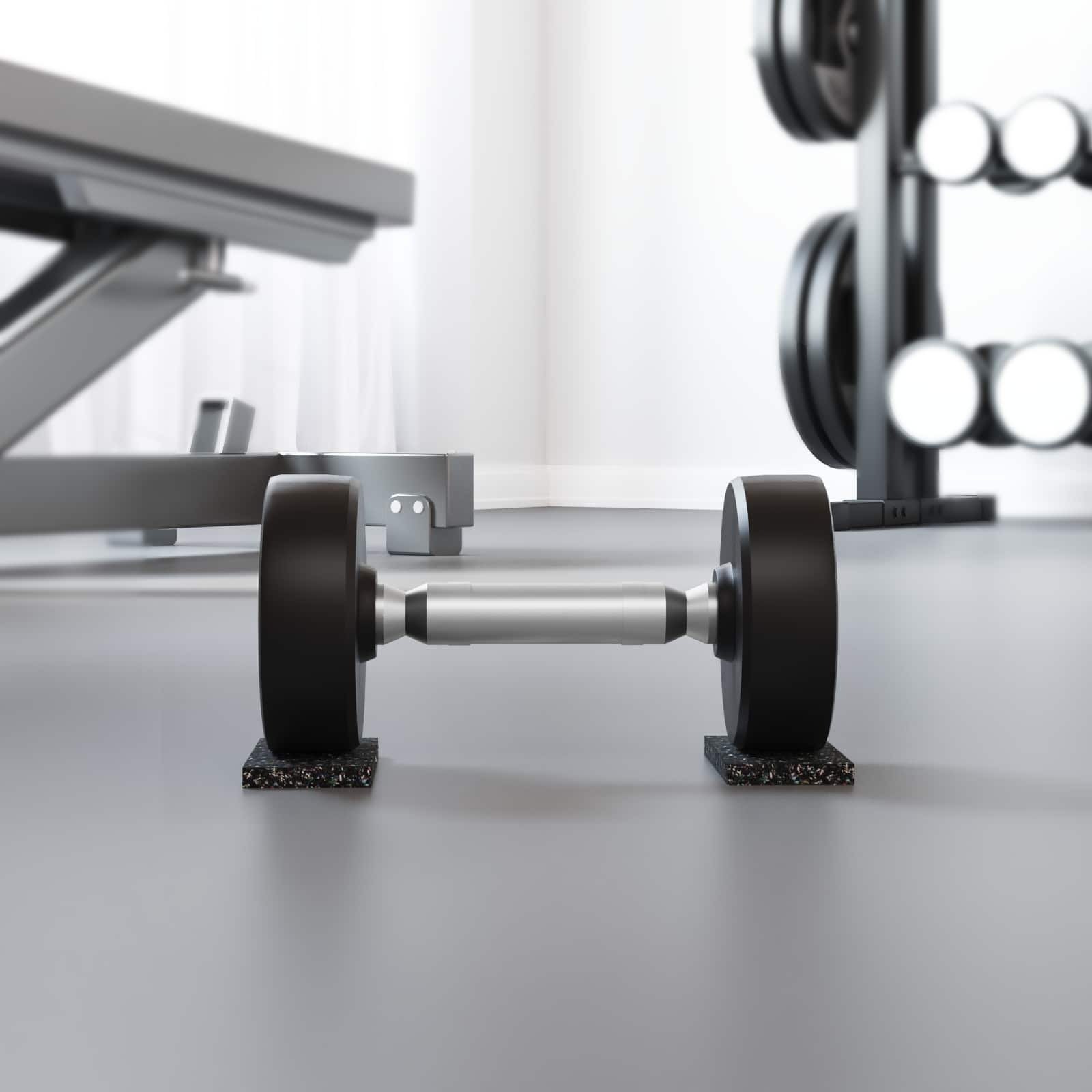 vidaXL Rolka gumowa czarny guma