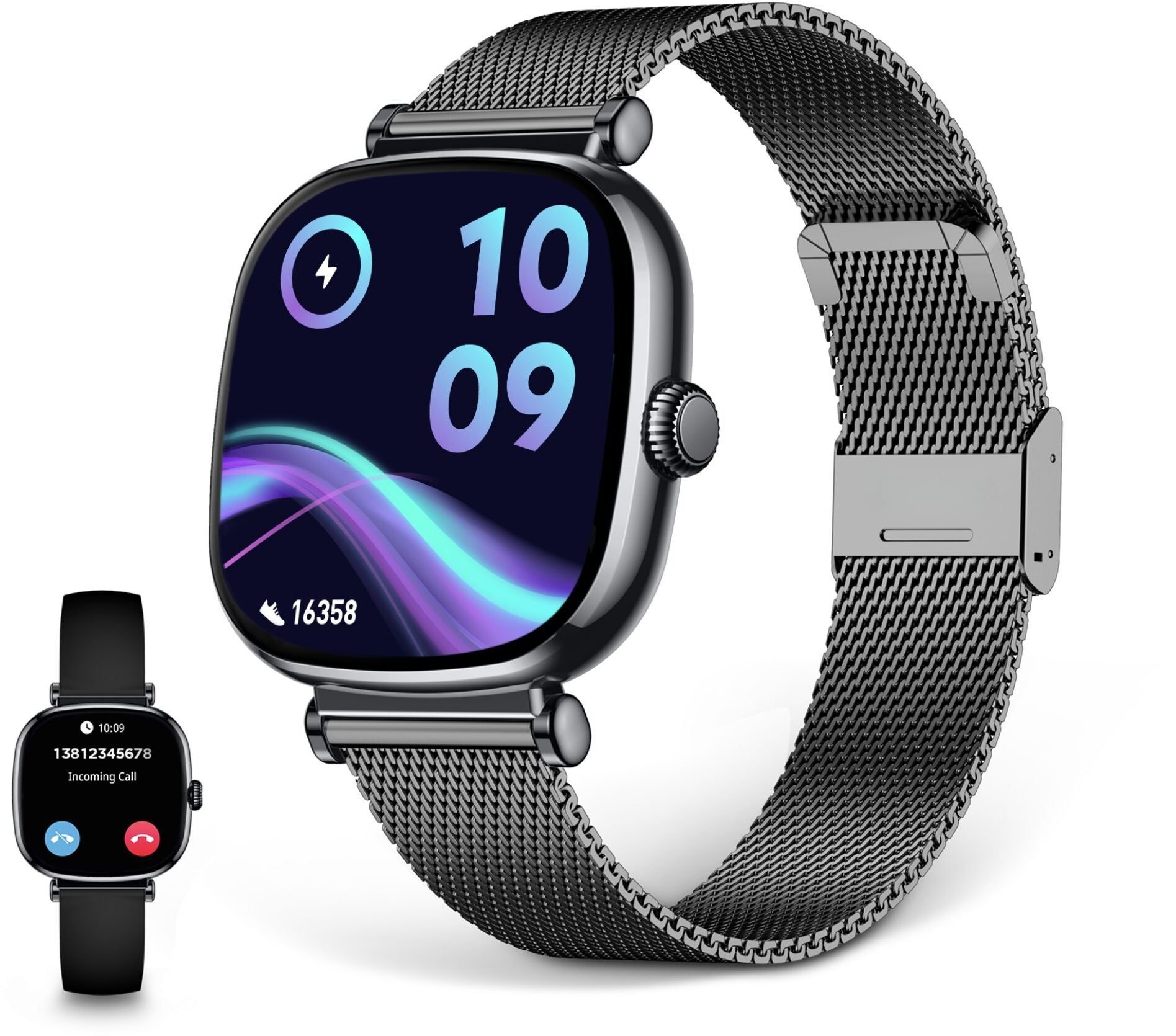 Ksix Smartwatch IRIA, Black