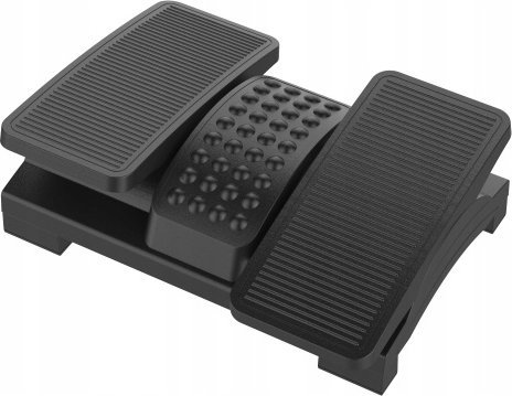 Q-Connect Podnóżek Q-Connect 43x32cm czarny