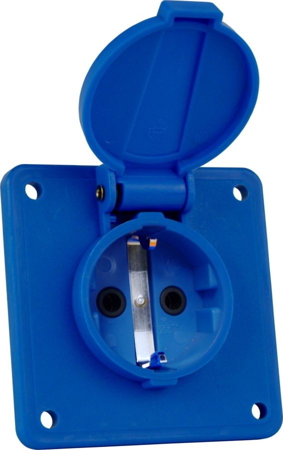 Bals Gniazdo tablicowe jednofazowe Schuko 230V IP54 system niemiecki Typ F 7178 Bals 1789