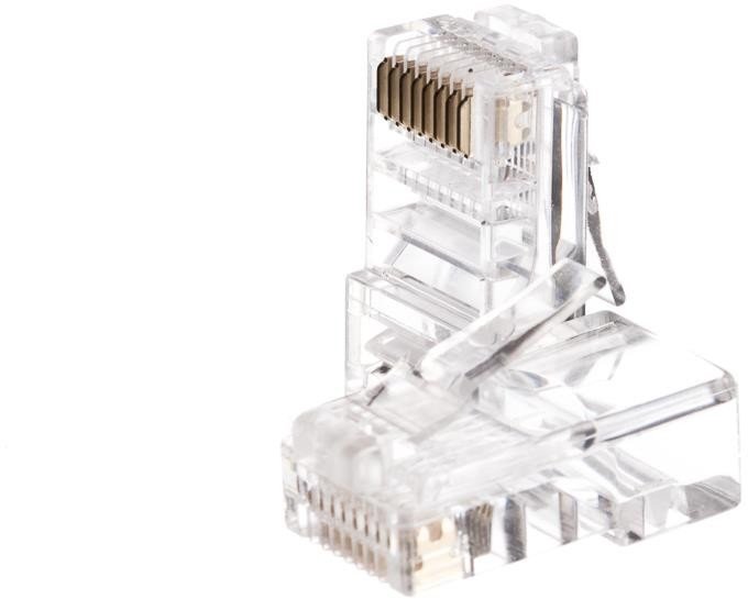 NetRack wtyk RJ45 UTP linka, kat. 5e (100 szt) (NP41)