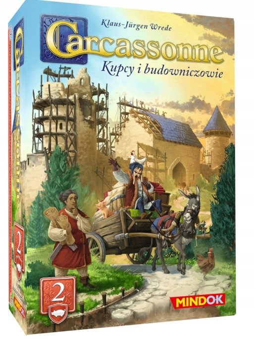 Bard Dodatek do gry Carcassonne: Kupcy i budowniczowie (trzecia edycja)