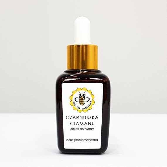 MIODOWA MYDLARNIA_Olejek do twarzy Czarnuszka z Tamanu 30ml