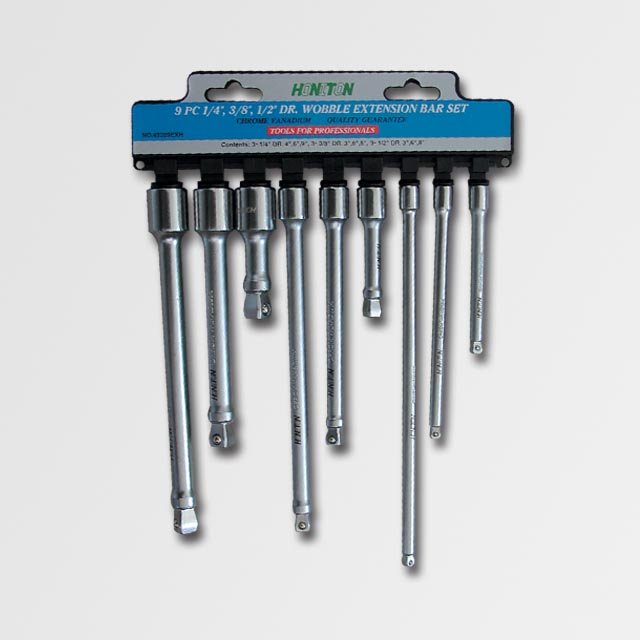 Honiton Zestaw przedłużek 1/4", 3/8", 1/2" 9szt. (H4309)