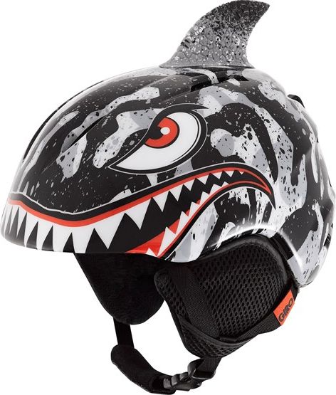 Giro Kask LAUNCH PLUS black grey tiger shark r. XS (48.5-52 cm) (GR-70736)