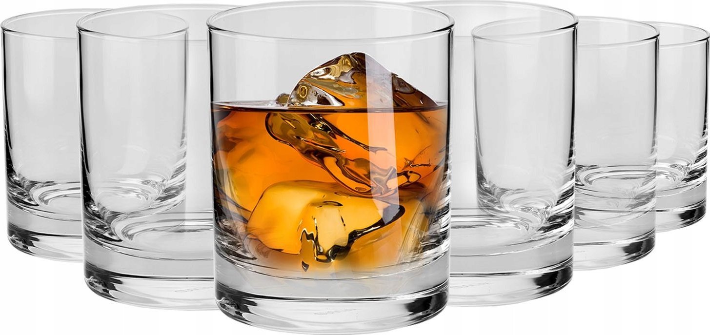 Krosno Szklanki do whisky Mixology KROSNO z grubym dnem