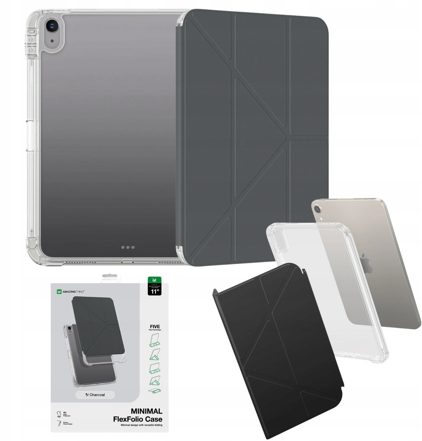 Etui AMAZINGTHING Minimal Case na iPad Air M3 11" - czarne