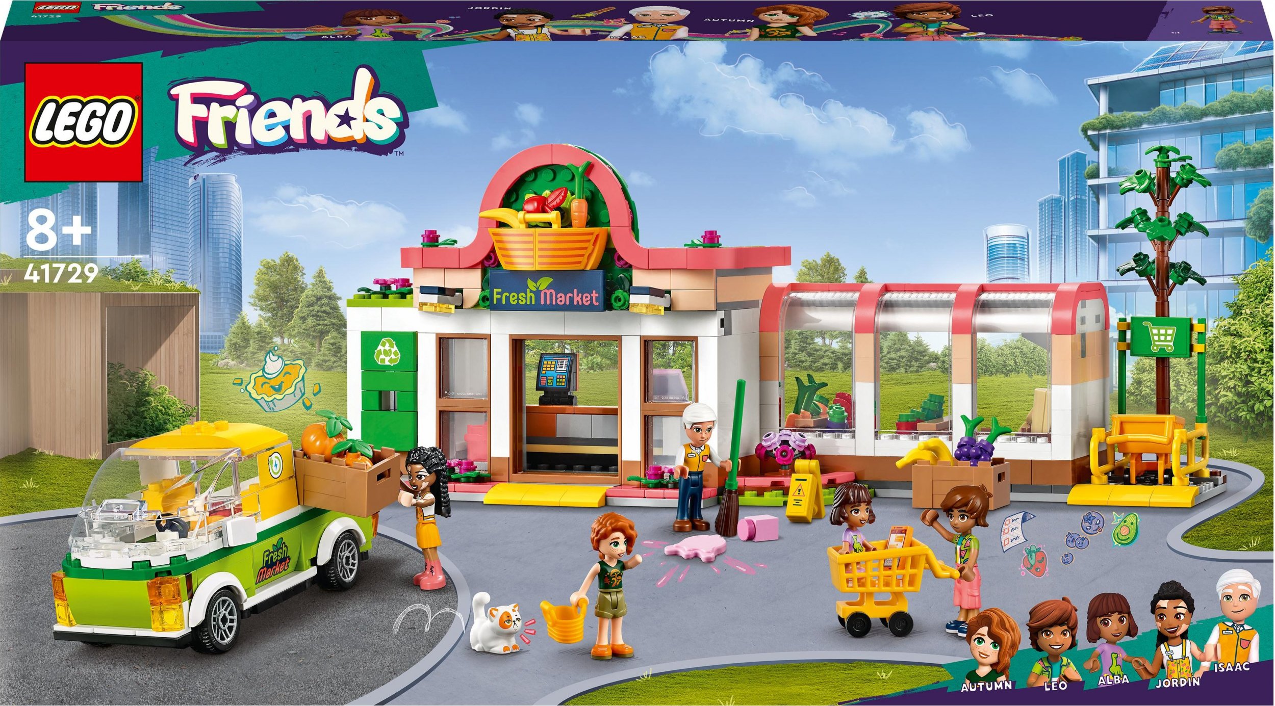 LEGO Friends Sklep spożywczy z żywnością ekologiczną (41729)