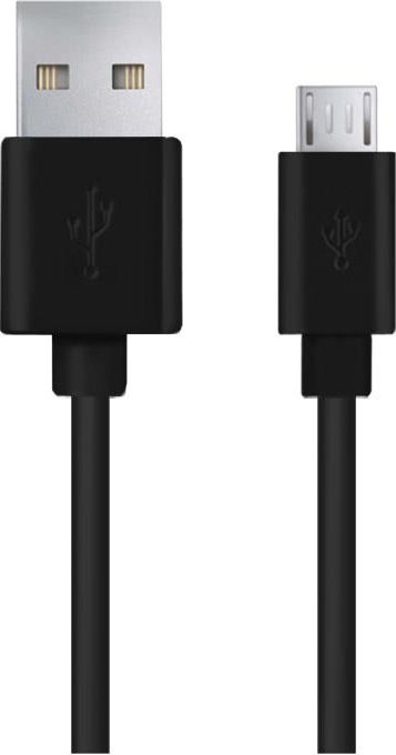 Kabel USB Esperanza USB-A - microUSB 1.8 m Czarny (EB173K - 5901299916476)