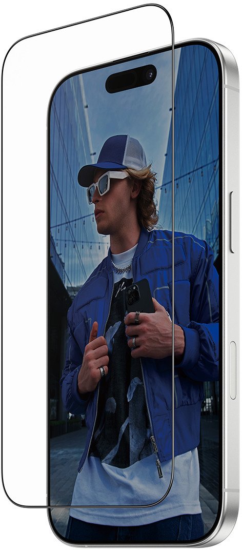 SCREEN PROTECTOR W. BLACK FRAME