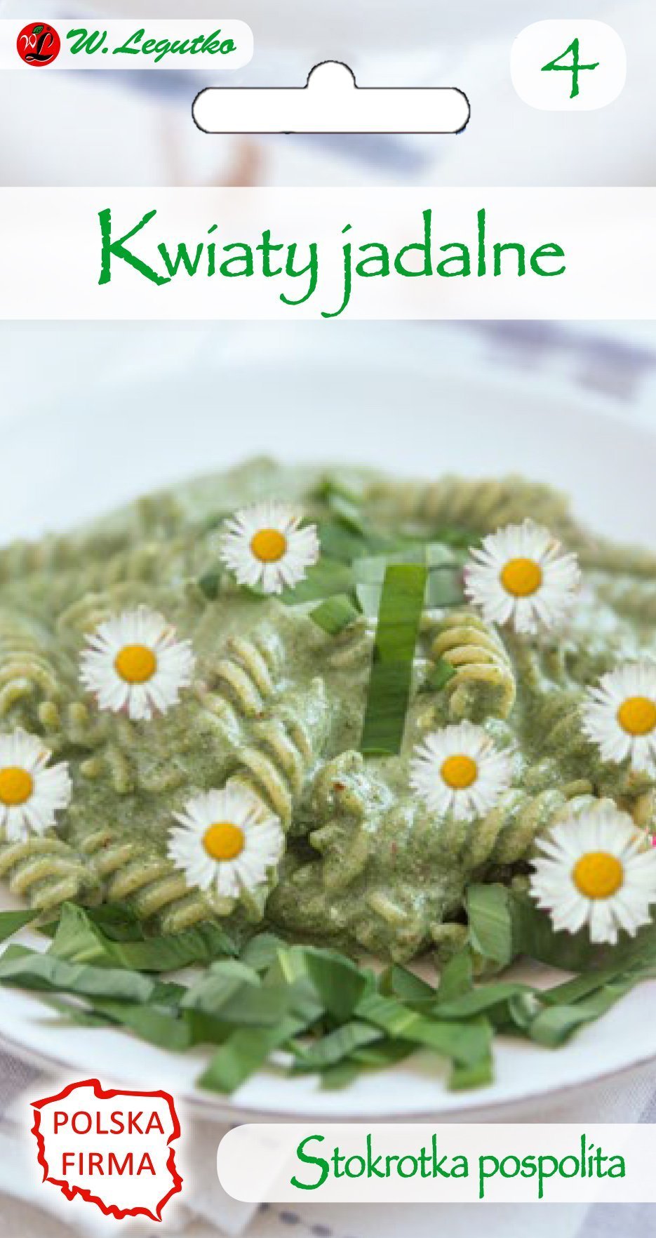 Legutko Nasiona Kwiaty jadalne, Stokrotka pospolita, 0,2g