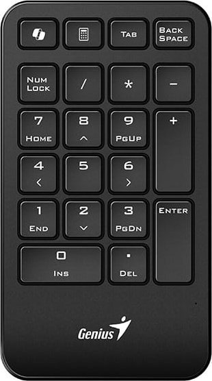 Klawiatura Genius GENIUS Numerická klávesnice NumPad 1000/ Bezdrátová 2.4GHz/ Copilot/ černá