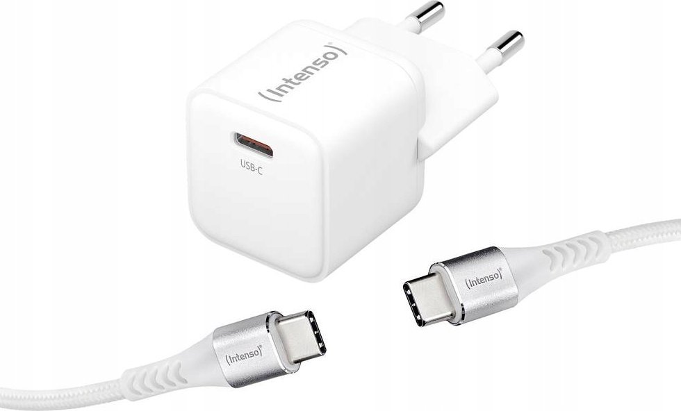Zasilacz Intenso Intenso Power Adapter 30W, USB-C mit USB-C-Kabel