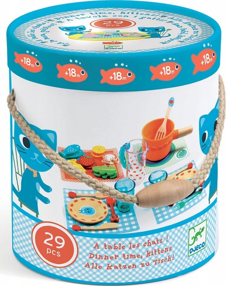 Djeco Djeco Vaidmenų žaidimas - Metas vakarienei, kačiukai!