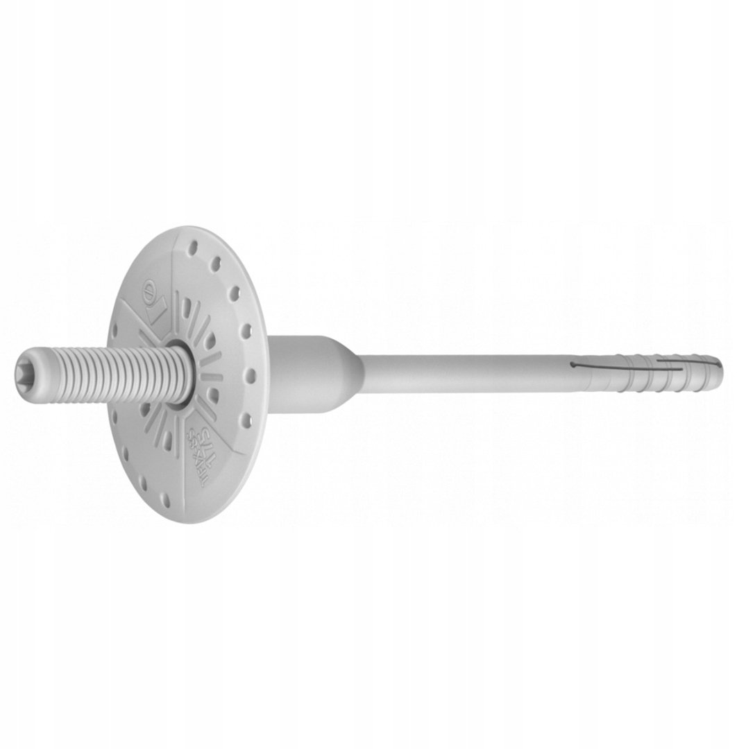 R-TFIX-8S Kołek fasadowy wkręcany 8/195mm z obtryskiem (R-TFIX-TOOL-RED: powierzch., R-TFIX-TOOL-GREEN zagł.) [OP 200]