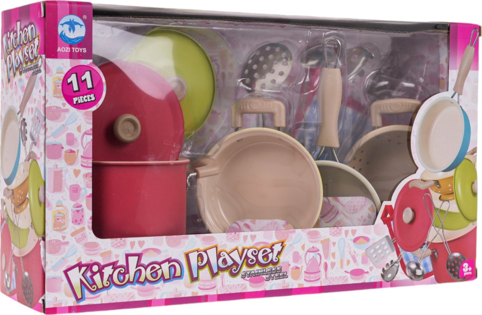 Ramiz Zestaw Kolorowych Garnków + Akcesoria