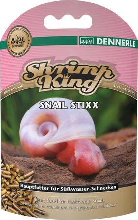 Dennerle DENNERLE SHRIMP KING SNAIL STIXX 45 G - POKARM DLA ŚLIMAKÓW