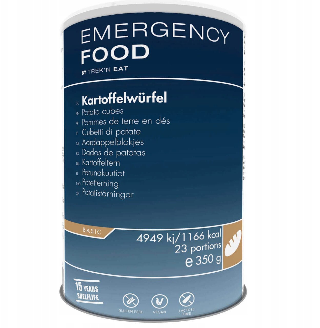 EMERGENCY LINE Ziemniaki w kostkach, [Potato Cubes-EL] 350g