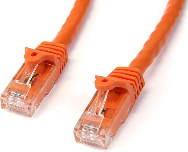 StarTech Kabel Rj45, CAT6, 1m, pomarańczowy (N6PATC1MOR)