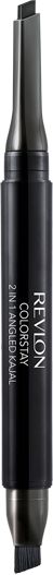 Revlon Colorstay 2 In 1 Angled Kajal Kredka do oczu 104 Graphite 0.28g