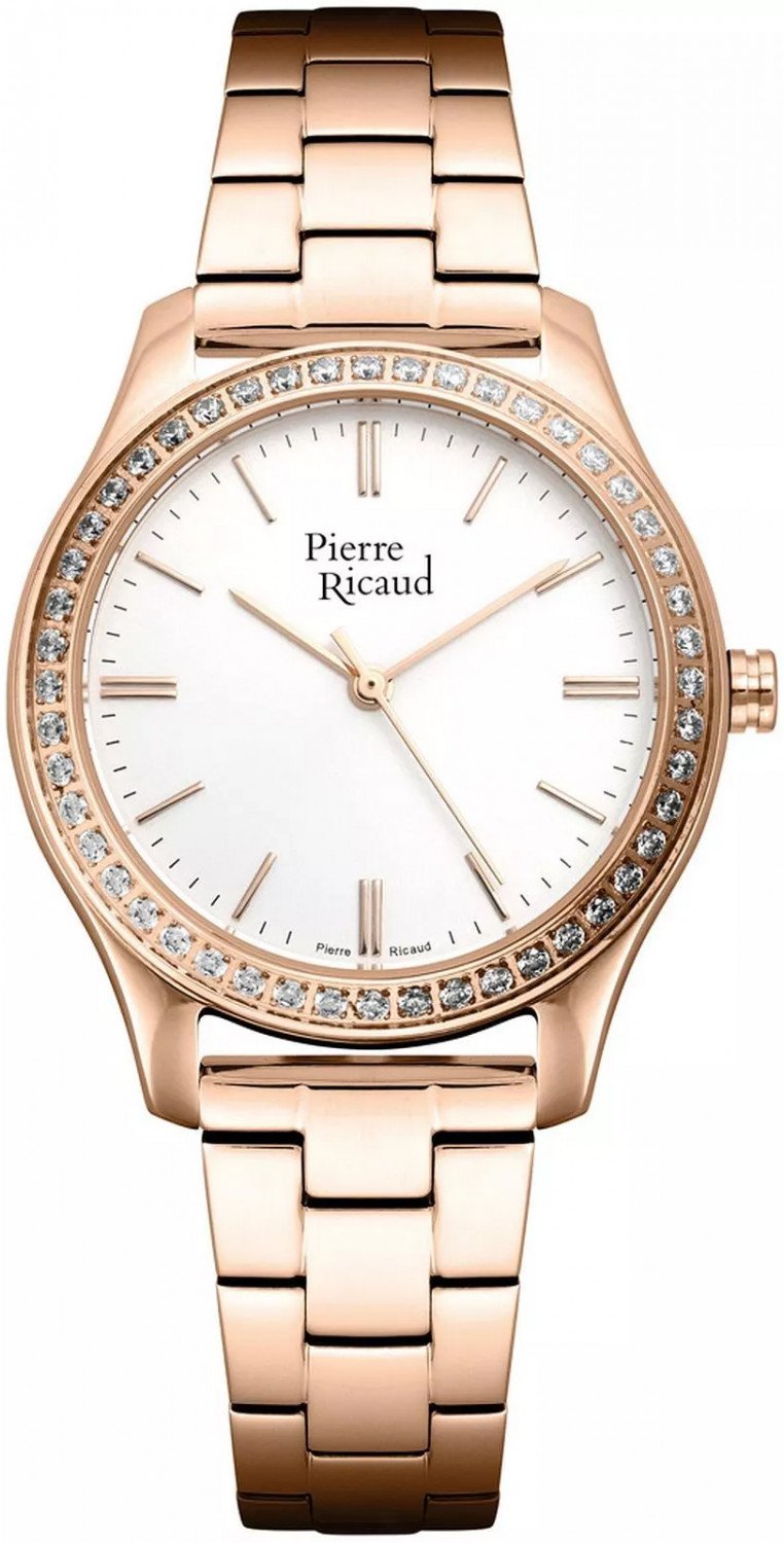 Zegarek damski Pierre Ricaud P22053.91R3Q różowe złoto