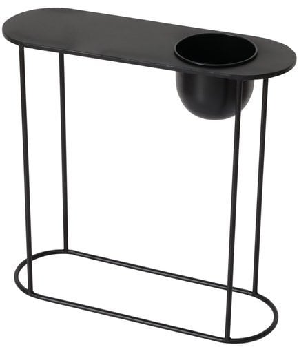 Stolik pomocniczy z metalu PLUTO, wys. 56 cm