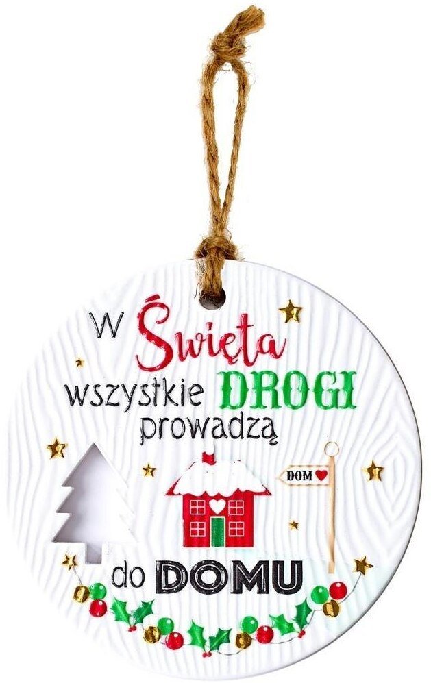 Zawieszka ceramiczna Boże Narodzenie