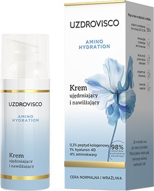 Uzdrovisco,Amino Hydration, Krem ujędrniający i nawilżający, 50 ml