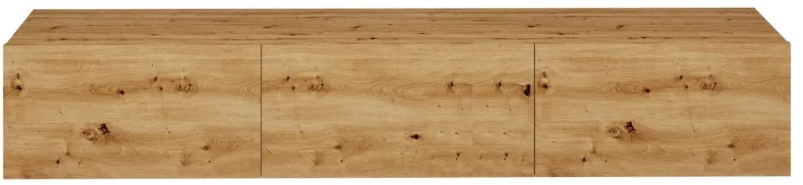 Szafka RTV GABI 180cm dąb artisan wisząca KOCOT MEBLE