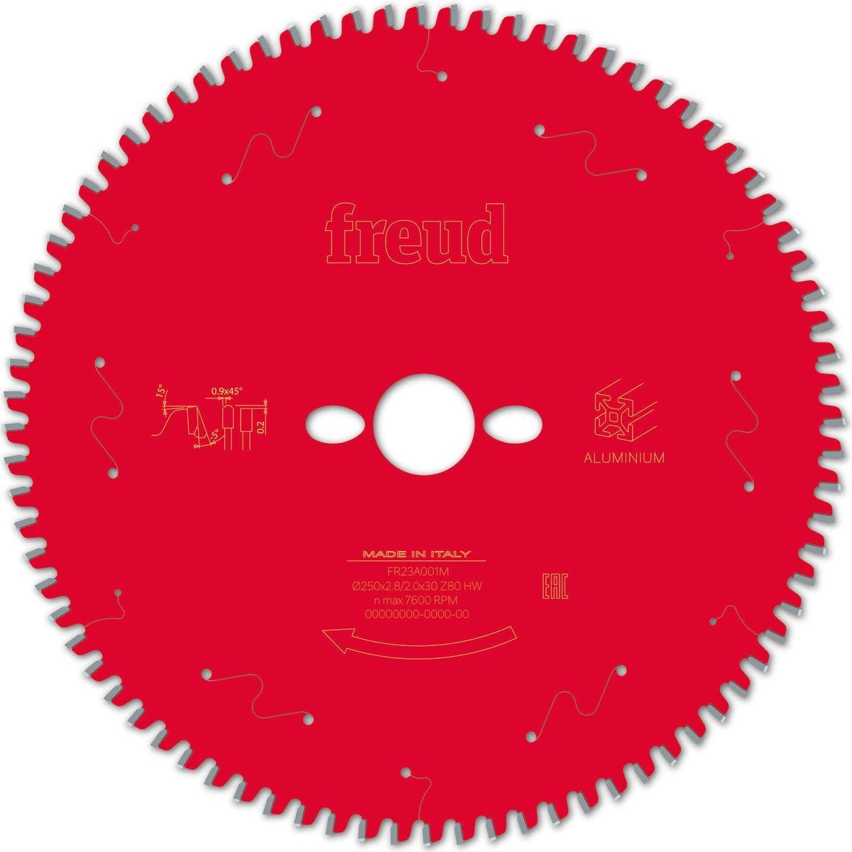 Tarcza Pil. FR23A001M 250X30-80