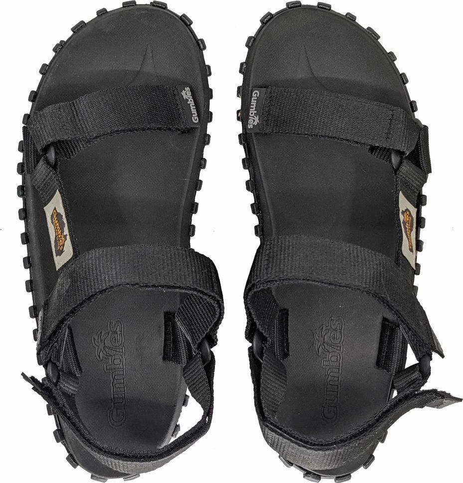 Gumbies Gumbies męskie sandały Scrambler Sandal - czarne 47