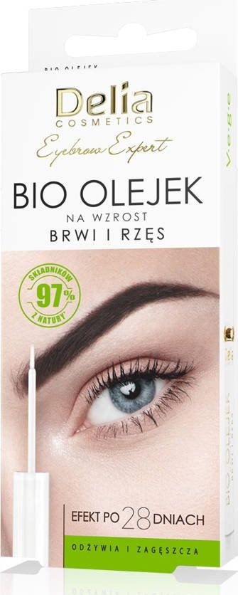 Delia Delia Cosmetics Eyebrow Expert Bio Olejek na wzrost brwi i rzęs 1szt