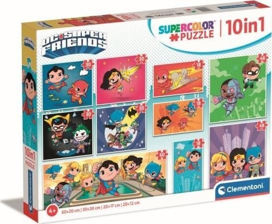 Clementoni Clementoni Puzzle 10w1 DC Comics 20272