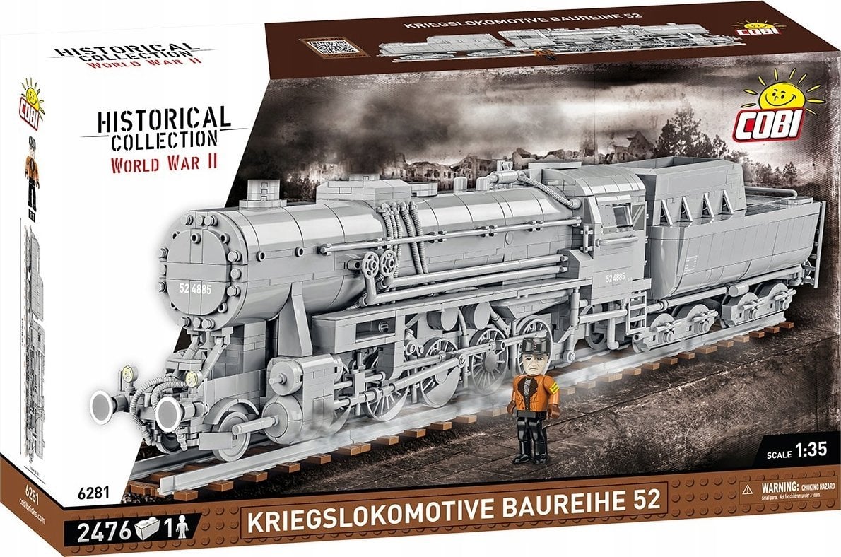 Cobi Klocki Kriegslokomotive Baureihe 52